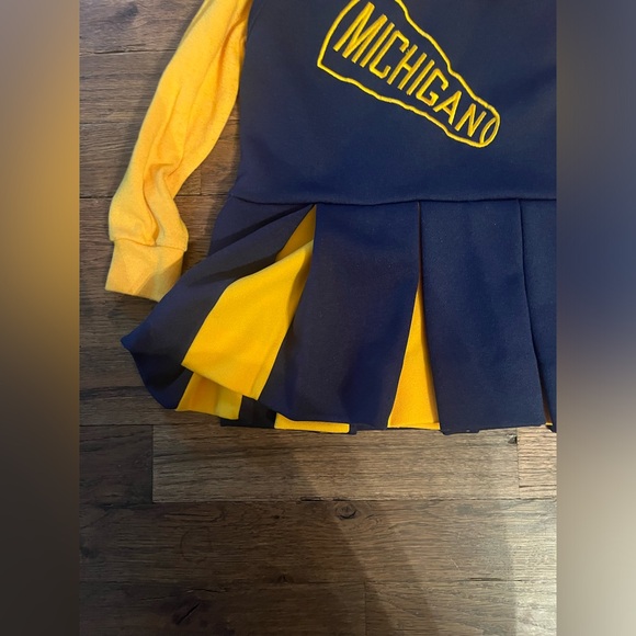 Vintage Michigan cheerleading jersey set size 2T - Picture 2 of 5